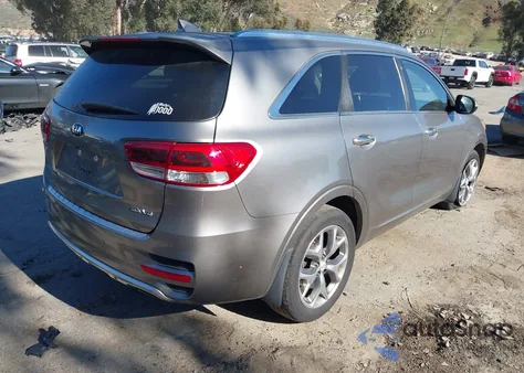 2018 Kia Sorento 3.3L Sx из США, поврежденный, VIN 5XYPKDA50JG427166